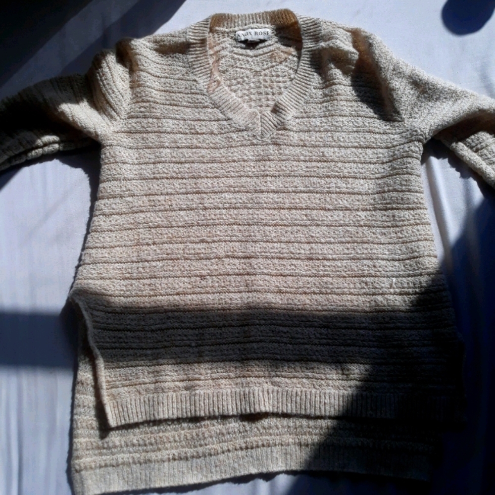 Soft Beige Cream Bell Long Sleeve